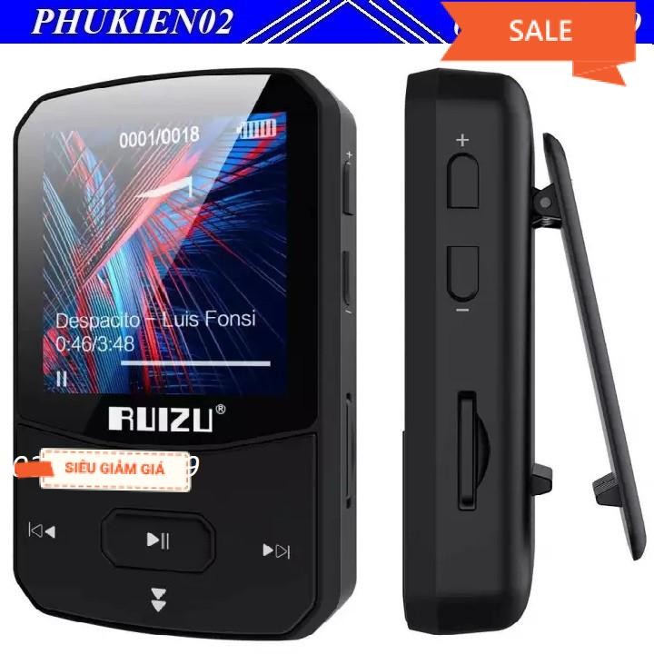 Máy Nghe Nhạc MP3 Bluetooth Ruizu X52 Bộ Nhớ Trong 8GB Cao Cấp - Máy nghe nhạc Lossless Bluetooth Ru