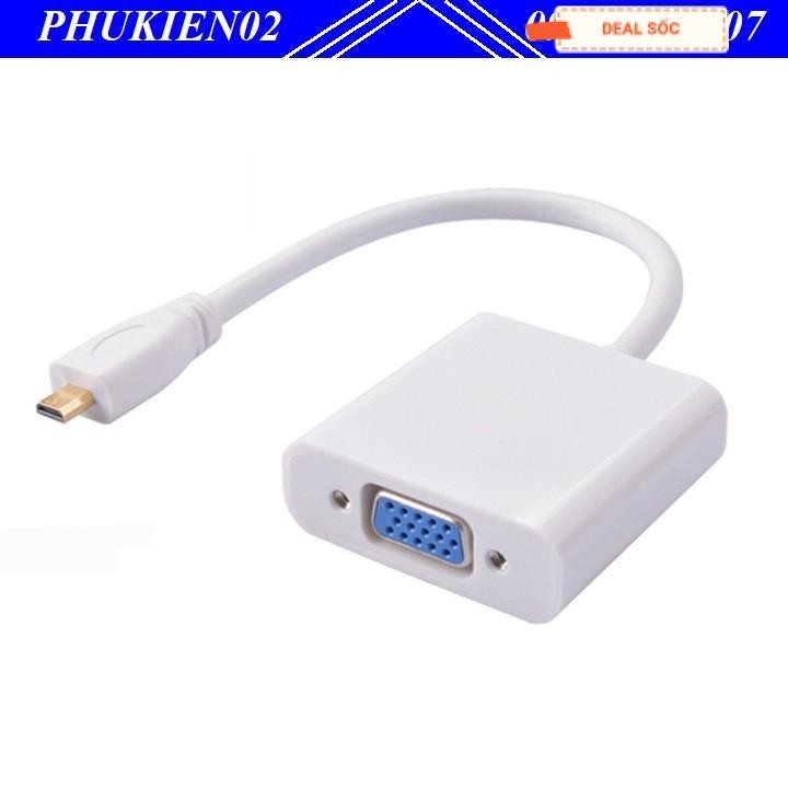 Cáp Chuyển Đổi Micro HDMI to VGA