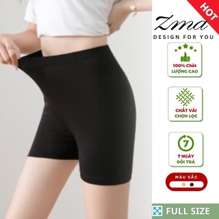 Quần lót mặc trong váy ngắn bảo hộ vải thun cotton thông hơi mềm mại không cấn mông