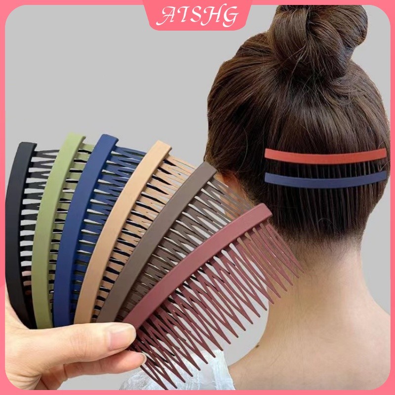 AISHG Lớn Cố Định Nổ Lược Tóc Nữ Kẹp Tóc Phụ Kiện Tóc