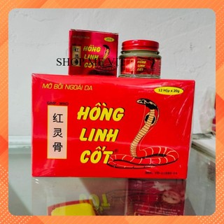 Cao xoa Hồng Linh Cốt (Hộp 12 lọ x 20g)