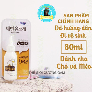 Dung dịch hướng dẫn vệ sinh cho chó mèo Forcans Good Puppy 80ml