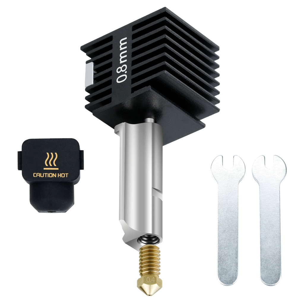 Bộ Hotend nâng cấp với khối nóng bằng đồng mạ Tương thích với máy in 3D mini Bambu lab A1 / A1 Thích