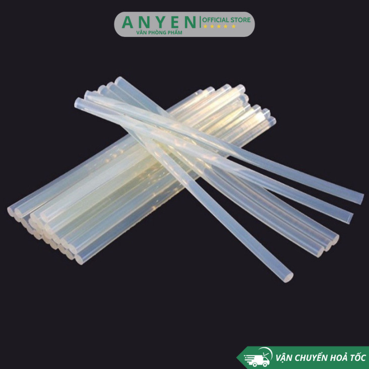10 Que Keo Nến Silicon Dành Cho Súng Máy Bắn Keo 20w - 60w Size To - Nhỏ 7mm - 11mm (Chọn Số Lượng)