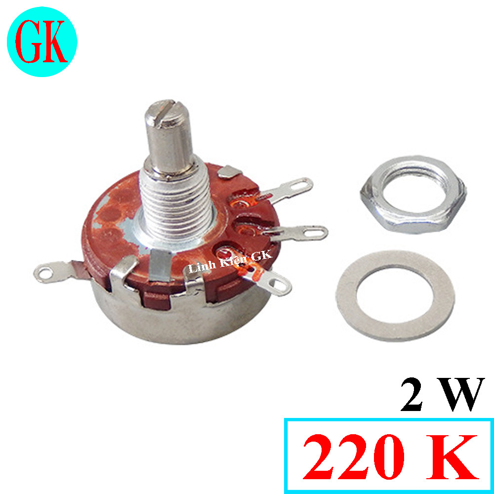 Chiết áp 2W 220K ÔM WTH118 [A-04-14]