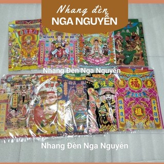 Trọn bộ giấy cúng Tết/Giấy cúng đất đai, cúng thần tài ông địa,cúng ông táo,... bộ nhỏ - Kho sỉ nhang đèn