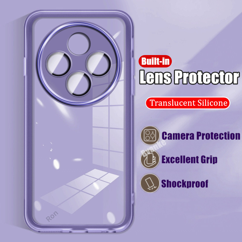 Dành Cho Xiaomi Redmi 14C 2409BRN2CA 2409BRN2CL 2409BRN2CG Vỏ Điện Thoại Có Bảo Vệ Ống Kính Được Cài