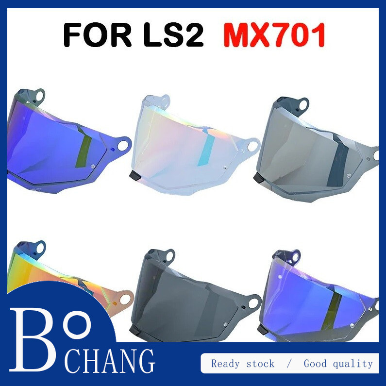 [ReadyStock] Ống kính che mũ bảo hiểm xe máy cho LS2 MX701 EXPLORER C Uv Face Shield Thay thế