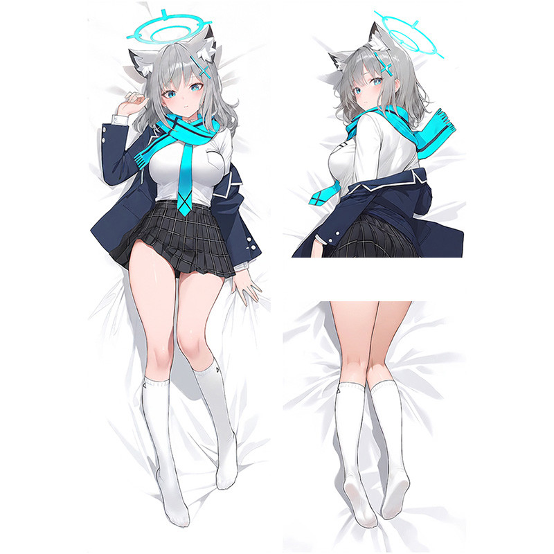 Blue Archive Sunaookami Shiroko Body Dakimakura Gối Anime Bắt Đầu Sách Ma Thuật Từ Ôm Otaku Trang Tr