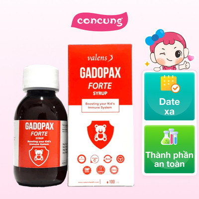 Thực phẩm bảo vệ sức khỏe Si rô Gadopax Forte - concung
