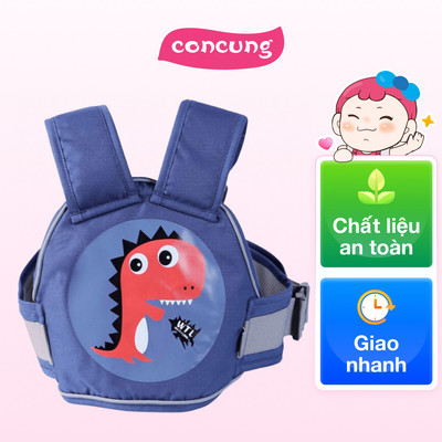 Đai đi xe máy BeBéar họa tiết khủng long (xanh)