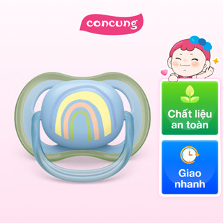 Ty ngậm Philips Avent siêu mềm 0-6M vỉ đơn (SCF086/03, xanh)