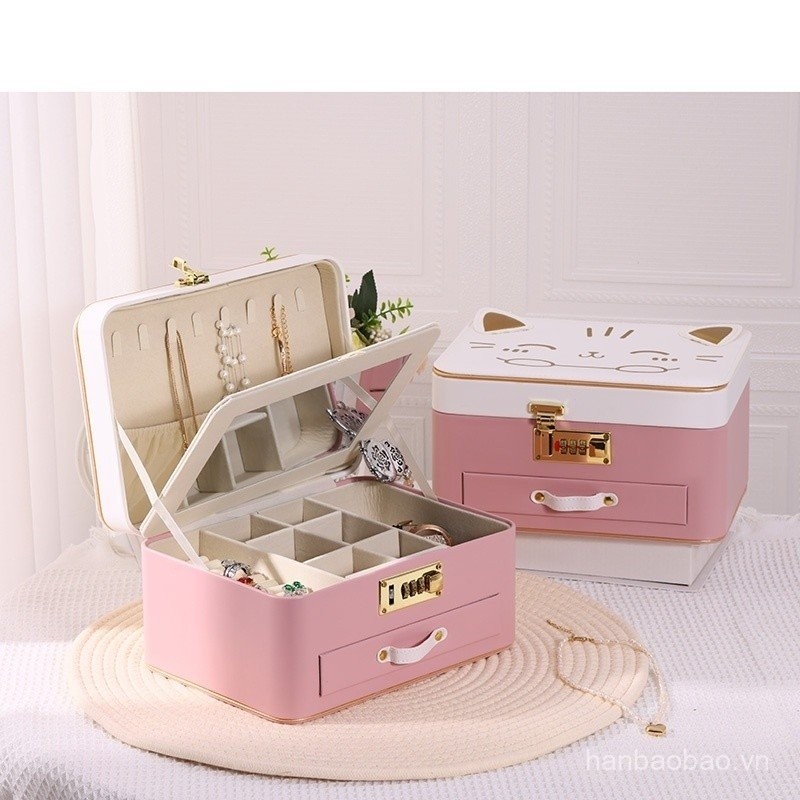 Luxury Gift Box Toy Girl Hairpin Jewelry Box Hair Clip Storage Box