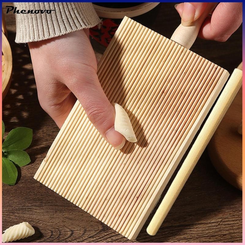Bảng Gnocchi tại nhà Máy làm Gnocchi Mái chèo dễ dàng tạo thành Gỗ Ý Pasta Maker Boards Cavatelli Pa