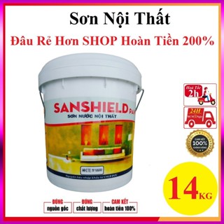 Siêu Rẻ Thùng sơn cao cấp 14kg Sơn nước Siêu Mịn trang trí phòng decor phòng thay giấy dán tường