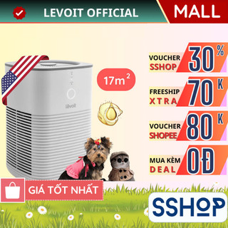Máy lọc không khí Levoit LV-H128, có thể sử dụng tinh dầu, diệt khuẩn hút bụi mịn, lông PET - SSHOP SSA