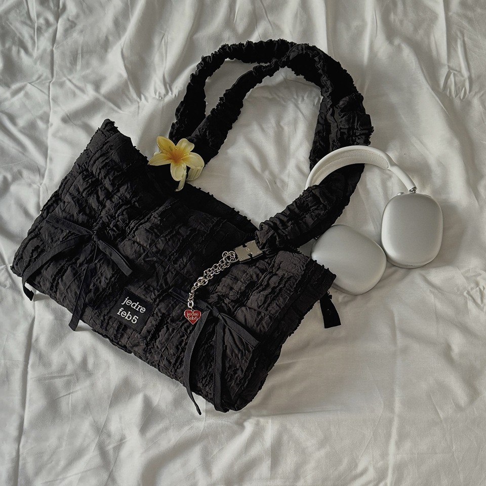 Hàn Quốc Niche jerefeb5 Han So Hee Cùng Phong Cách Xếp Ly Nơ Túi Xách JEDRFEB5 Phong Cách Mới Túi Nữ