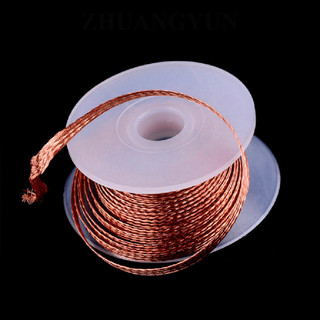 Cuộn dây đồng hút hàn chì bện 3.0mm 1.5m 3.0m sửa chữa mới tiện lợi