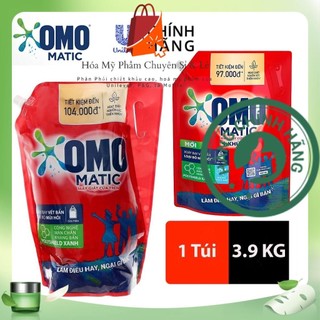 Omo Nước Giặt Matic Cửa Trên Khử Mùi Túi 3.9 KG