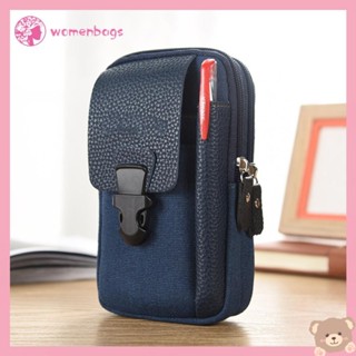 ✿ Wb ✿ Nam Thể Thao Ngoài Trời Túi Thắt Lưng Vải Chắc Chắn Điện Thoại Ví Kinh Doanh Thắt Lưng Bum Túi -G