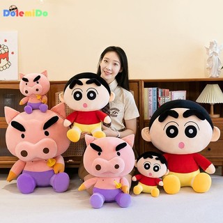 Chính Hãng Crayon Shin-Chan Zaemon Piggy Doll Crayon Shin-Chan Gối Ngủ Trẻ Em Ragdoll Zaemon Pig Doll Gửi Bé Gái Quà Tặng Sinh Nhật
