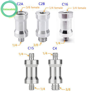 Parcutin vít chuyển đổi 1 / 4 đến 3 / 8 vít đèn flash đứng chân máy vít chuyển đổi adapter gắn camera phụ kiện chụp ảnh cho máy ảnh slr chân máy vn