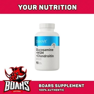 GLUCOSAMINE + MSM + CHONDROITIN - HỖ TRỢ XUONG KHỚP HÀM LƯỢNG CAO 3 TRONG 1 CỦA OSTROVIT (90 VIÊN)