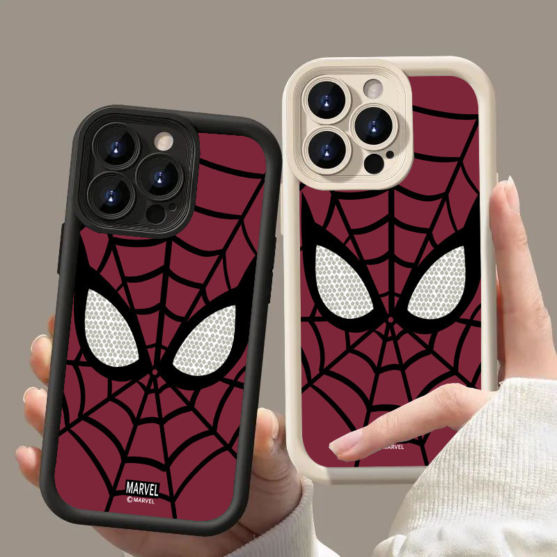 Line Spider Man Spider Web Họa Tiết Vỏ Cho Xiaomi Redmi 13C Turbo 3 10C 12C Redmi 13 4G 12 Redmi Note 13 11 12 Pro Plus 5G 12S 11 11S 10 10S 9S Pro Vỏ Silicon Mềm