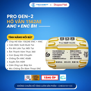 Wekome Pro Gen2 1562AE BEST ANC 45DB - Chống Ồn Chủ Động - Âm Thanh Vòm Thực Chính Hãng WK DS