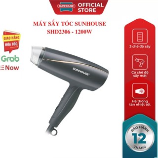 Máy Sấy Tóc SUNHOUSE SHD2306 (Đen) hoặc SHD2308 (trắng) 3 Chế Độ, Bảo Hành Chính Hãng Toàn Quốc 12 Tháng