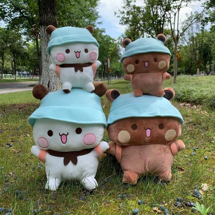 Dễ Thương Bubu Dudu Sang Trọng Đồ Chơi Yier Gấu Trúc Gấu Búp Bê Hoạt Hình Đáng Yêu Nhồi Bông Mềm Mại