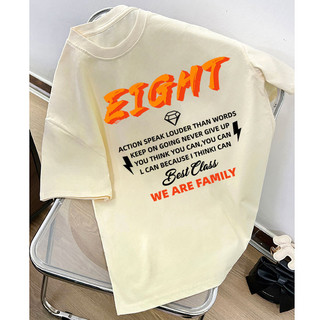 Fashmily 100% cotton nguyên chất ngắn tay oversized trung tính áo thun ngắn tay cỡ lớn áo thun nữ dáng rộng phong cách hoạt hình nam