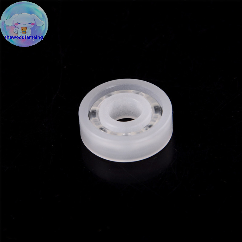 Thewoodfameing 1 CÁI Vòng bi nhựa PP 608 Quả bóng thủy tinh 8 * 22 * 7mm Vòng bi EN