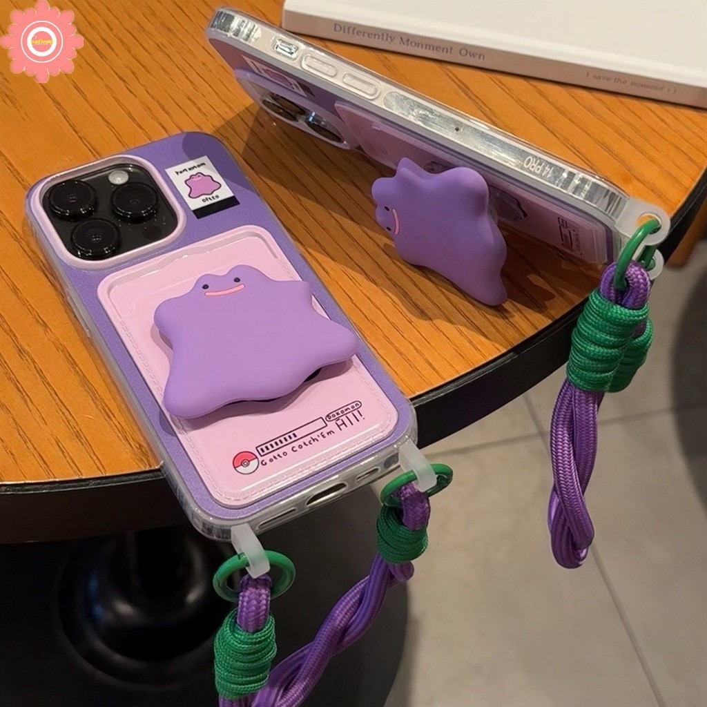 Ốp điện thoại hình quái vật màu tím dễ thương sáng tạo thời trang Tương thích cho IPhone | BigBuy360 - bigbuy360.vn