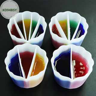 Xo94bsy Silicone Trộn Cốc Đo DIY Handmade Nhựa Thủ Công Điều Chế Màu Dụng Cụ VN