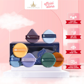  Set Mút Trang Điểm AMORTALS Siêu Mềm Tán Kem Nền Kem Che Khuyết Điểm Tiện Lợi Không Ăn Phấn Đặc Biệt 