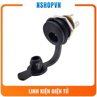 Jack DC Cái Khóa Ốc có nắp chống nước