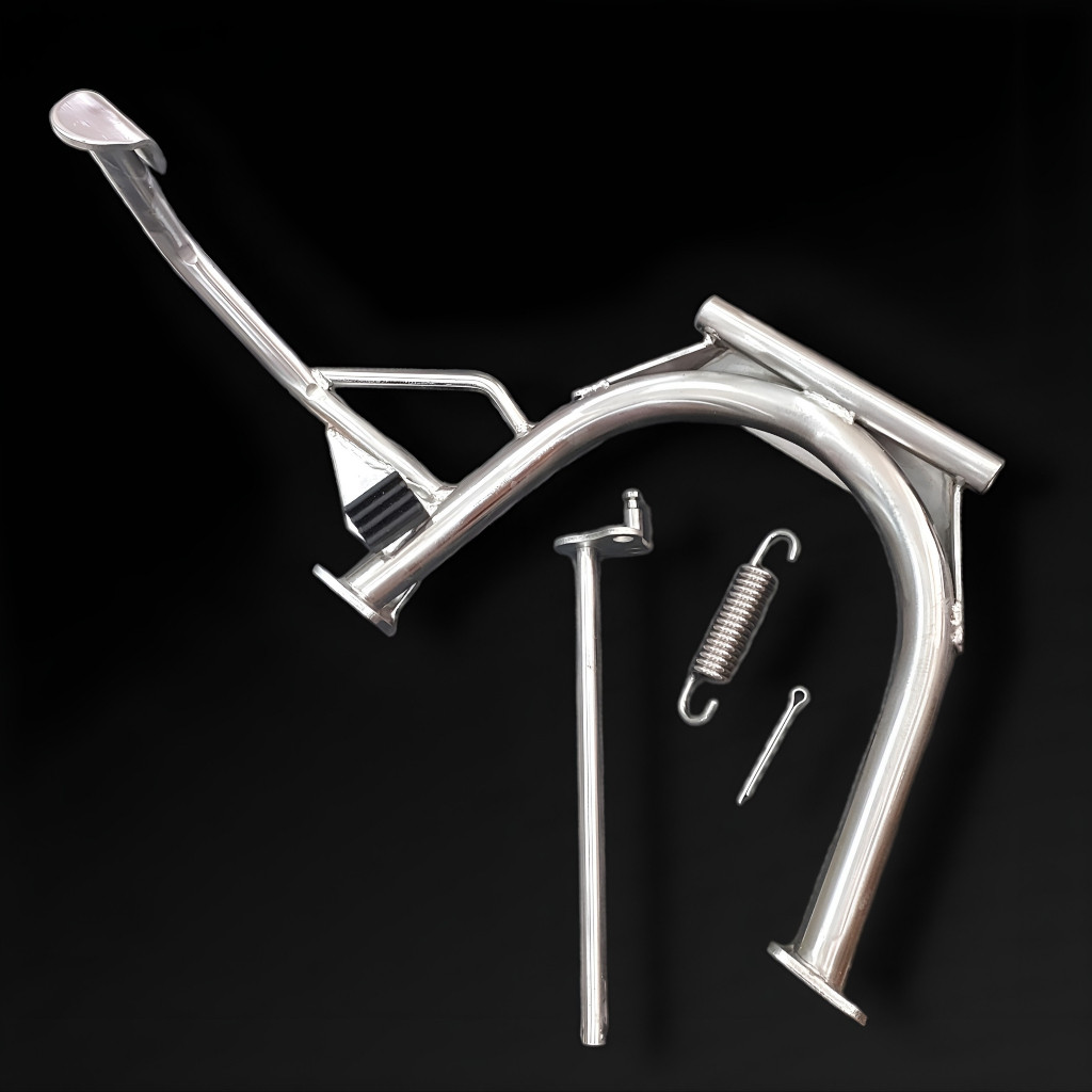 Chân chống Inox Vario, Chống đứng Inox 304 Vario/AB/Lead tặng cốt xỏ lò xo chân chống Inox AB Vario 