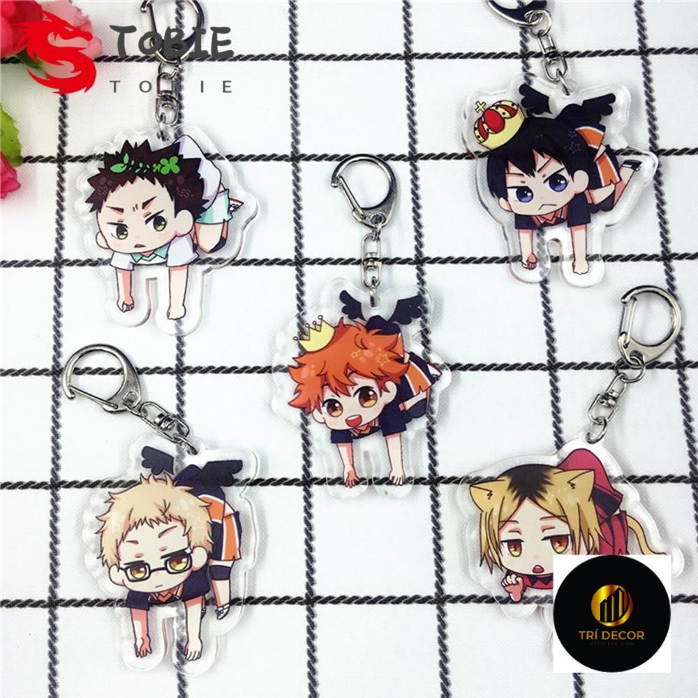 Tobie Haikyuu Móc Khóa Hoạt Hình Kozume Kenma Hinata Shoyo Tobio Kageyama