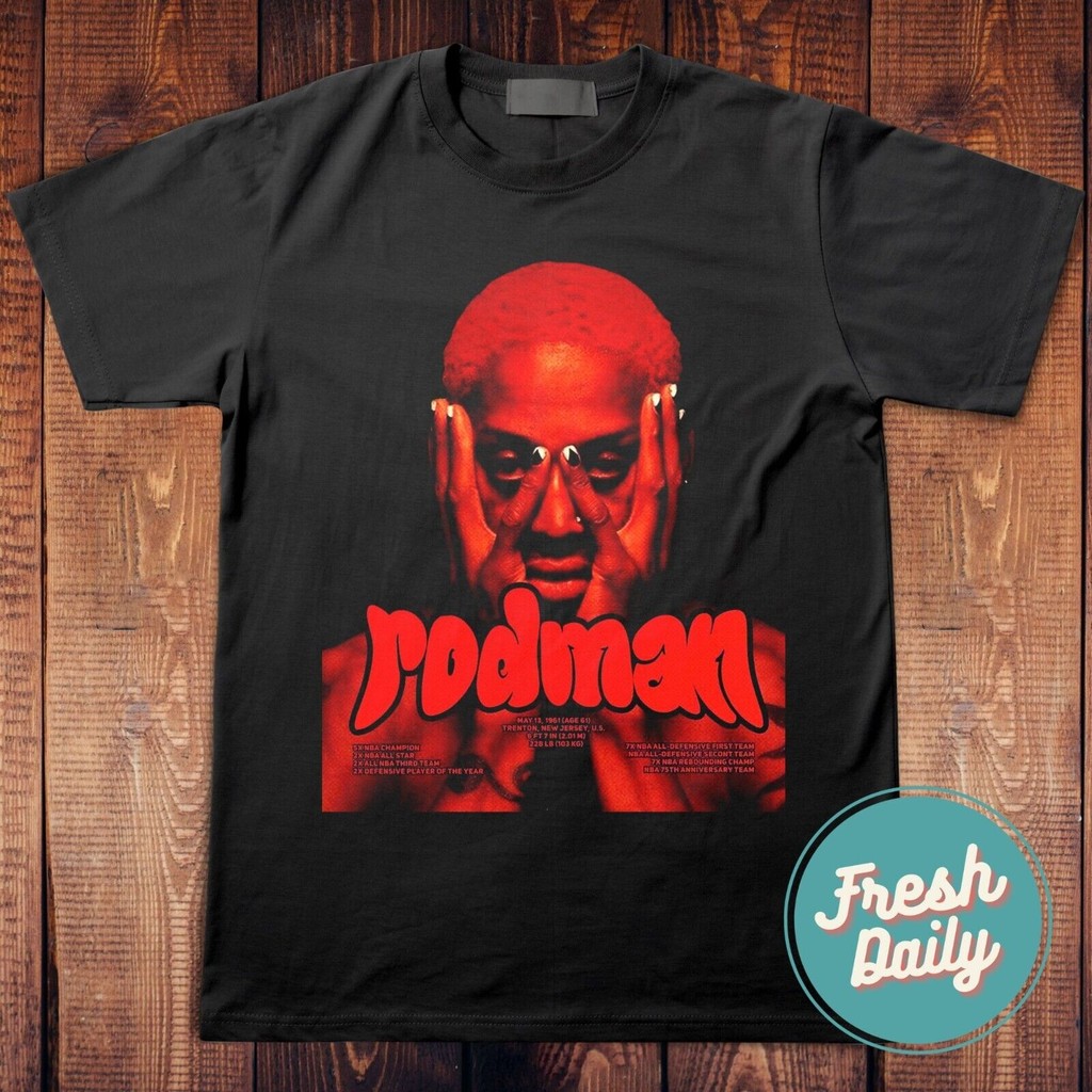 Áo thun Dennis Rodman Unisex Chicago