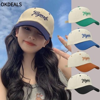 OKDEALS Mũ Bóng Chày, Thêu Chữ Mềm Cotton Đạt Đỉnh Mũ, Thời Trang Thoáng Khí Có Thể Điều Chỉnh Tấm Che Nắng Mũ Nữ