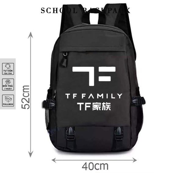 Balo tf gia tộc , Balo tf gia tộc f3 - balo học sinh nữ giá rẻ