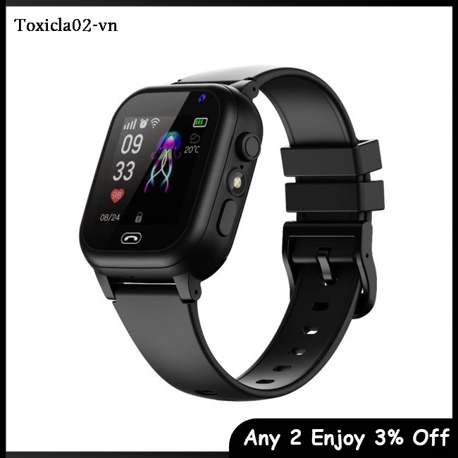 Zevaret s30 Đồng Hồ Thông Minh Có Định Vị Vị Trí Chính Xác Định Vị Trí Thời Gian Thực Trong Suốt Gọi Điện Thoại Trẻ Em