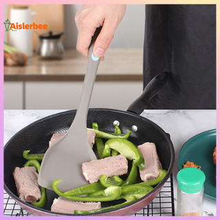 Dụng cụ nhà bếp bằng silicon chống dính Aislerbee Thìa nấu ăn dễ làm sạch Cung cấp bữa ăn ngon