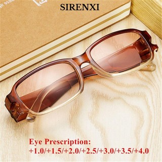 SIRENXI kính đọc sách nhìn gần và xa sử dụng kép độ +1.00~+4.00 thời trang dành cho nam và nữ