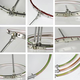  Dày Bảo Vệ Cá Thép Không Gỉ Chèn Thanh Đất Chèn Phụ Kiện Đa Năng Tích Hợp Định Vị Chân Đế Bảo Vệ Cá Thẻ Bên Vòng Miệng Vòng Dưới 