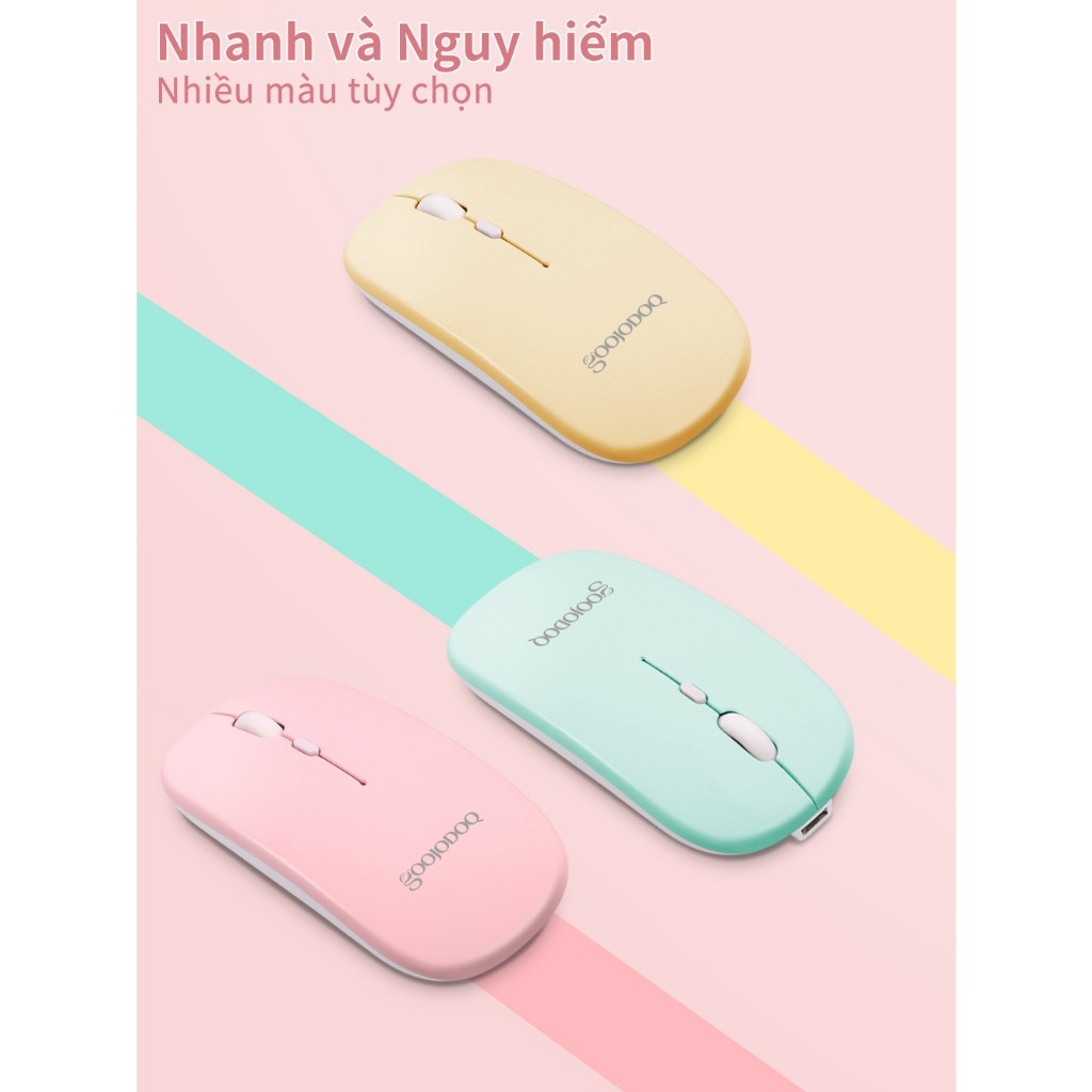 Chuột không dây Bluetooth 2 trong 1 Goojodoq Chế độ kép 2.4GHz | BigBuy360 - bigbuy360.vn
