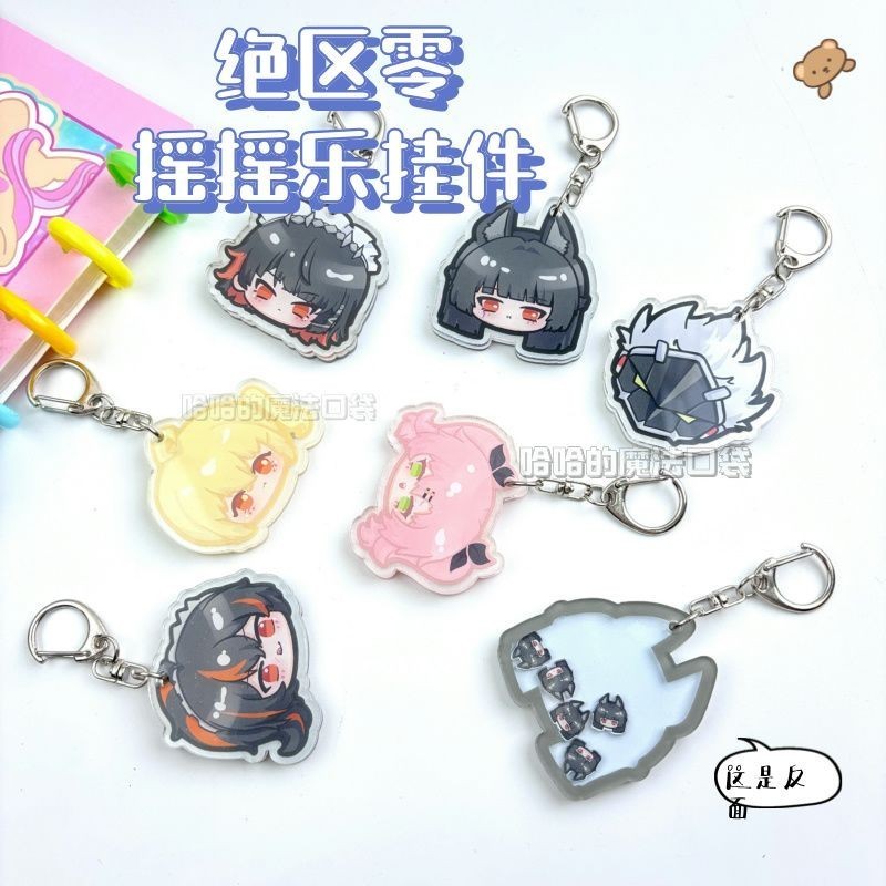 Zenless Zone Zero Shake Móc Khóa Nữ Ellen Joe Acrylic Móc Chìa Khóa Người Billy Kid Móc Khóa Kawaii 