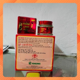 Cao xoa Hồng Linh Cốt (Hộp 12 lọ x 20g)