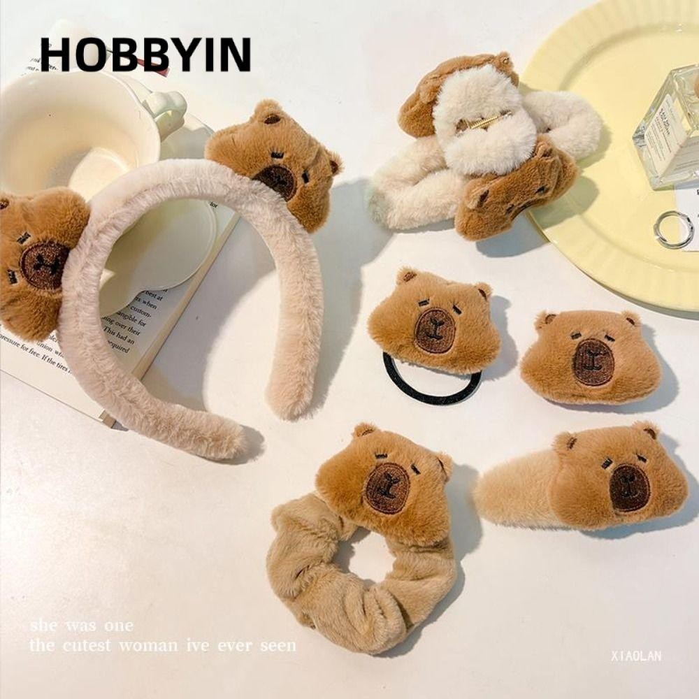 HOBBYIN Mũ Barrette Kẹp Tóc Nữ